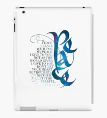 Peace I Leave With You iPad Case/Skin
