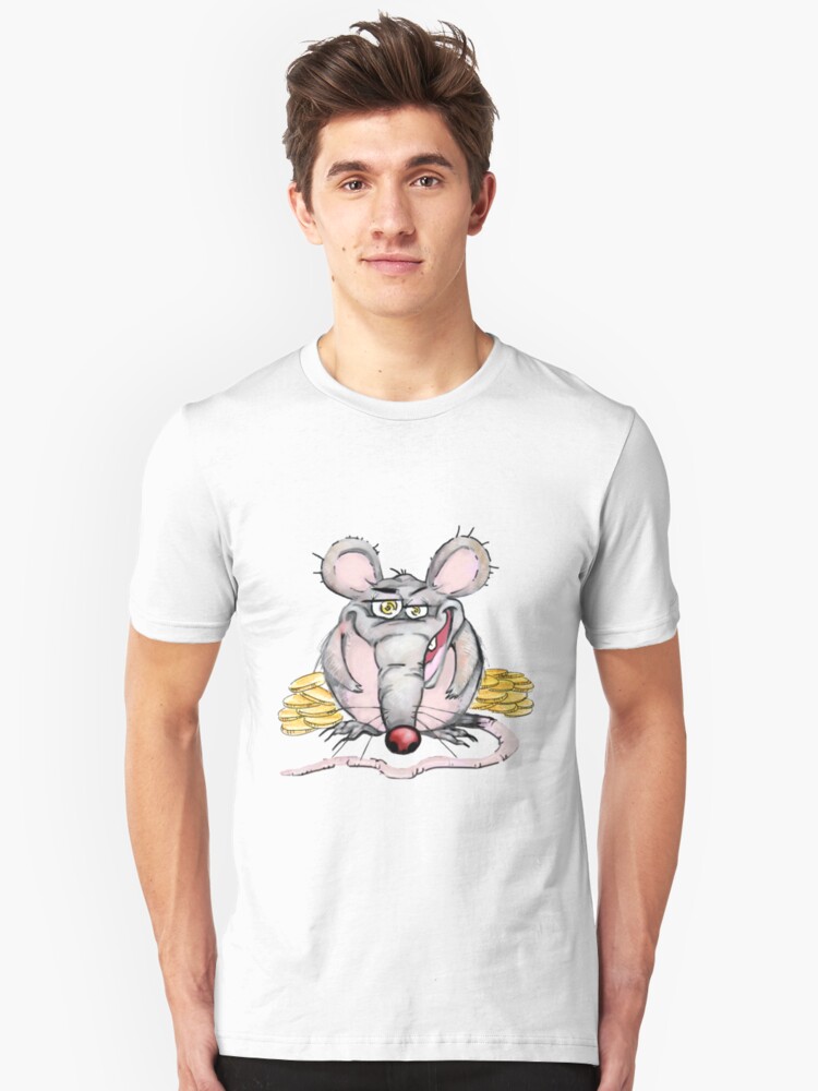 Alternate view of Greedy Rat Slim Fit T-Shirt