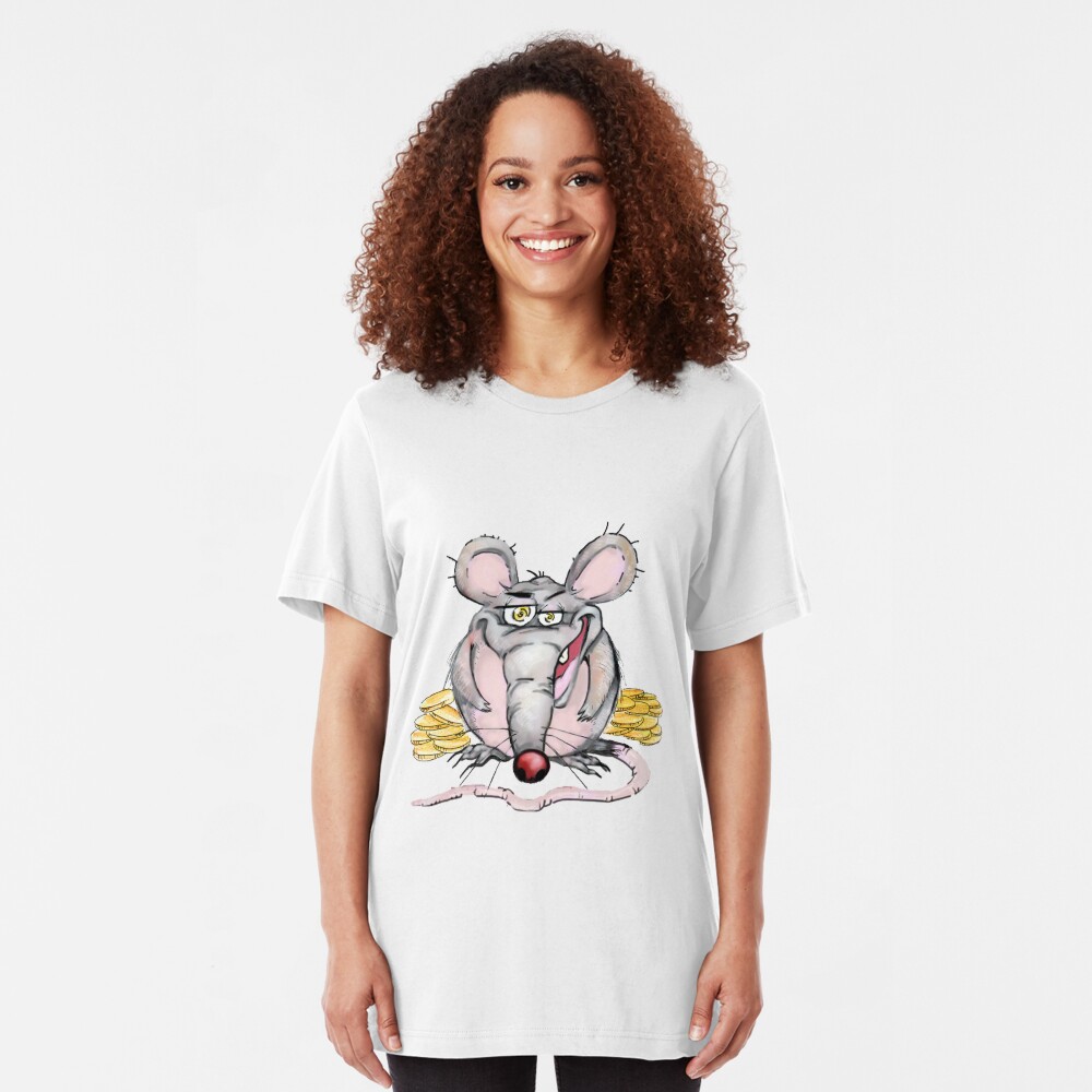 Greedy Rat Slim Fit T-Shirt