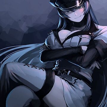 Esdeath  Akame Ga Kill, an art print by Kai Ilmardi - INPRNT