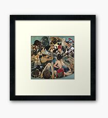 Person Pitch, Animal Collective Framed Print