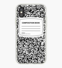 Kompositionsbuch iPhone-Hülle & Cover