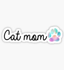 Cat Mom Sticker