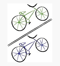 Bike Faces Photographic Print