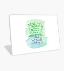 The Lord As My Shepherd Laptop Skin
