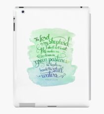 The Lord As My Shepherd iPad Case/Skin