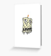Let the light guide you. Greeting Card