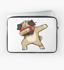 Mops-Tupfen Laptoptasche