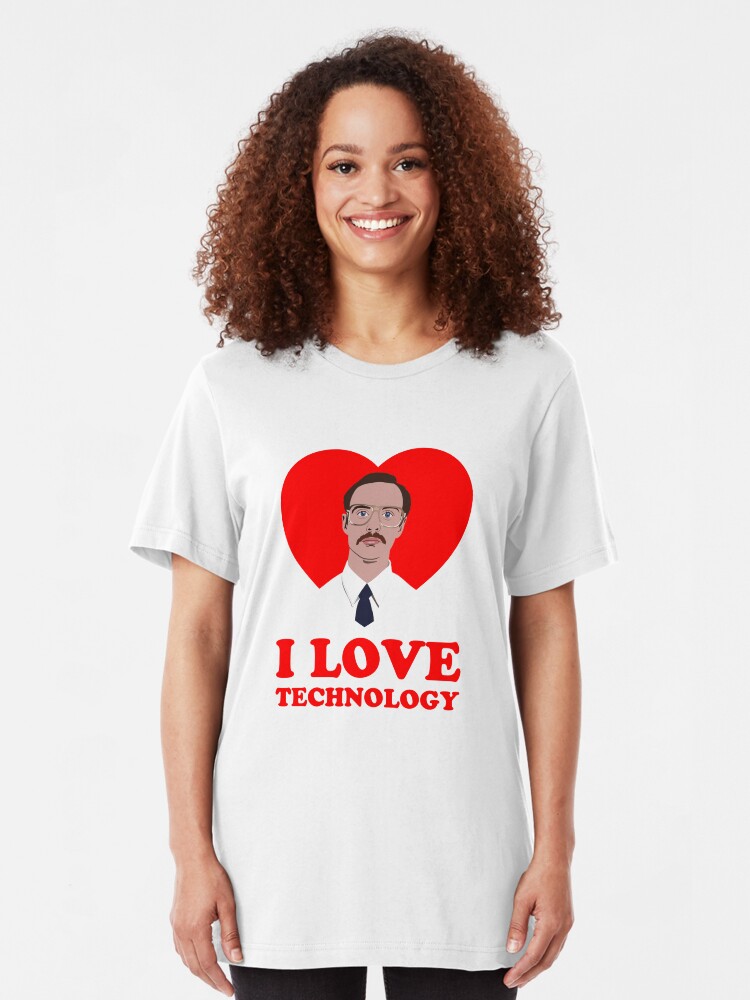 "Kip Dynamite I love technology, Napoleon Dynamite" Tshirt by cooler