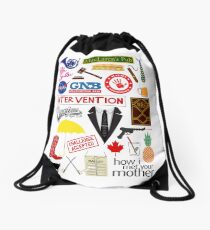 How I Met Your Mother Drawstring Bag