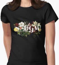 SSDGM Murderino Flower Illustration My Favorite Murder Women's Fitted T-Shirt