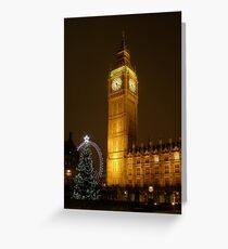 Big Ben ticks Goodnight Greeting Card