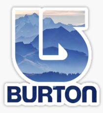 Burton Snowboards Lila Berg Sticker