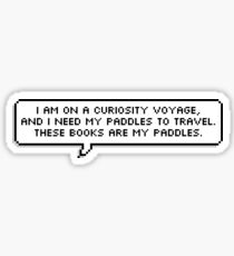 Curiosity Voyage Sticker
