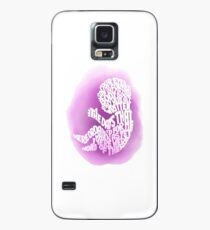 Your Eyes Saw My Unformed Body Case/Skin for Samsung Galaxy