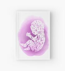 Your Eyes Saw My Unformed Body Hardcover Journal