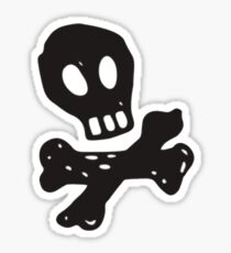 All Time Low - Skull and Bones Sticker