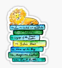 Narnian Book Stack Sticker