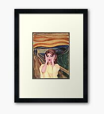 Rupaul's Drag Race - Alyssa Edwards - The Scream Framed Print