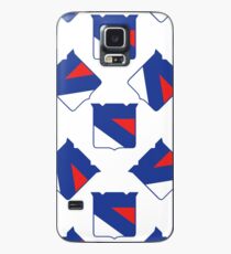 New York Rangers Pattern Case/Skin for Samsung Galaxy