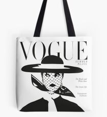 Vintage vogue cover... Tote Bag