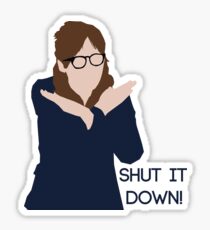 Schalten Sie ihn aus! Neues Mädchen Sticker