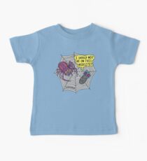 Spider Website Baby Tee