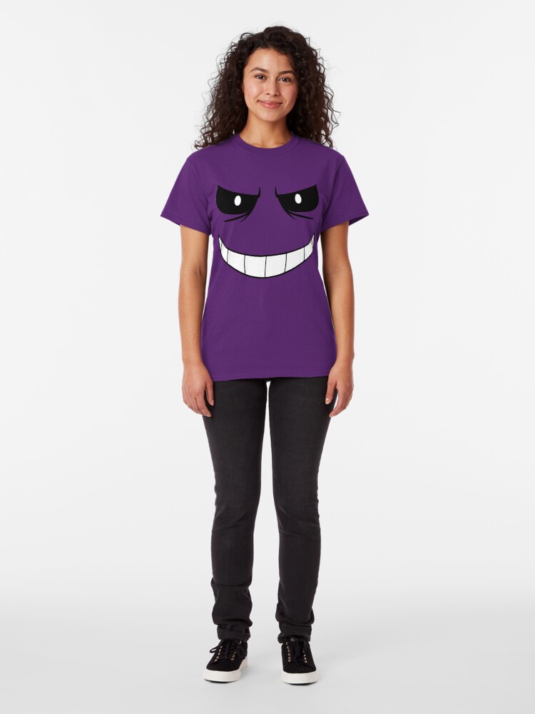 Alternate view of Purple Guy's Face Classic T-Shirt