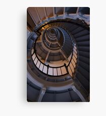 Up The Lighthouse Stairs Canvas Print
