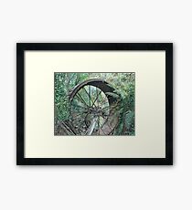 "wheel of Time" Framed Print