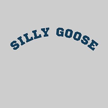 Silly Goose University  Sticker for Sale by Jalib