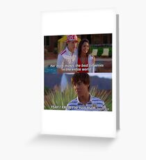 HIGH SCHOOL MUSICAL (HSM) TUMBLR MEME! Greeting Card