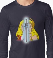 She-Ra Princess of Power - Adora/She-Ra/Sword - Color Long Sleeve T-Shirt
