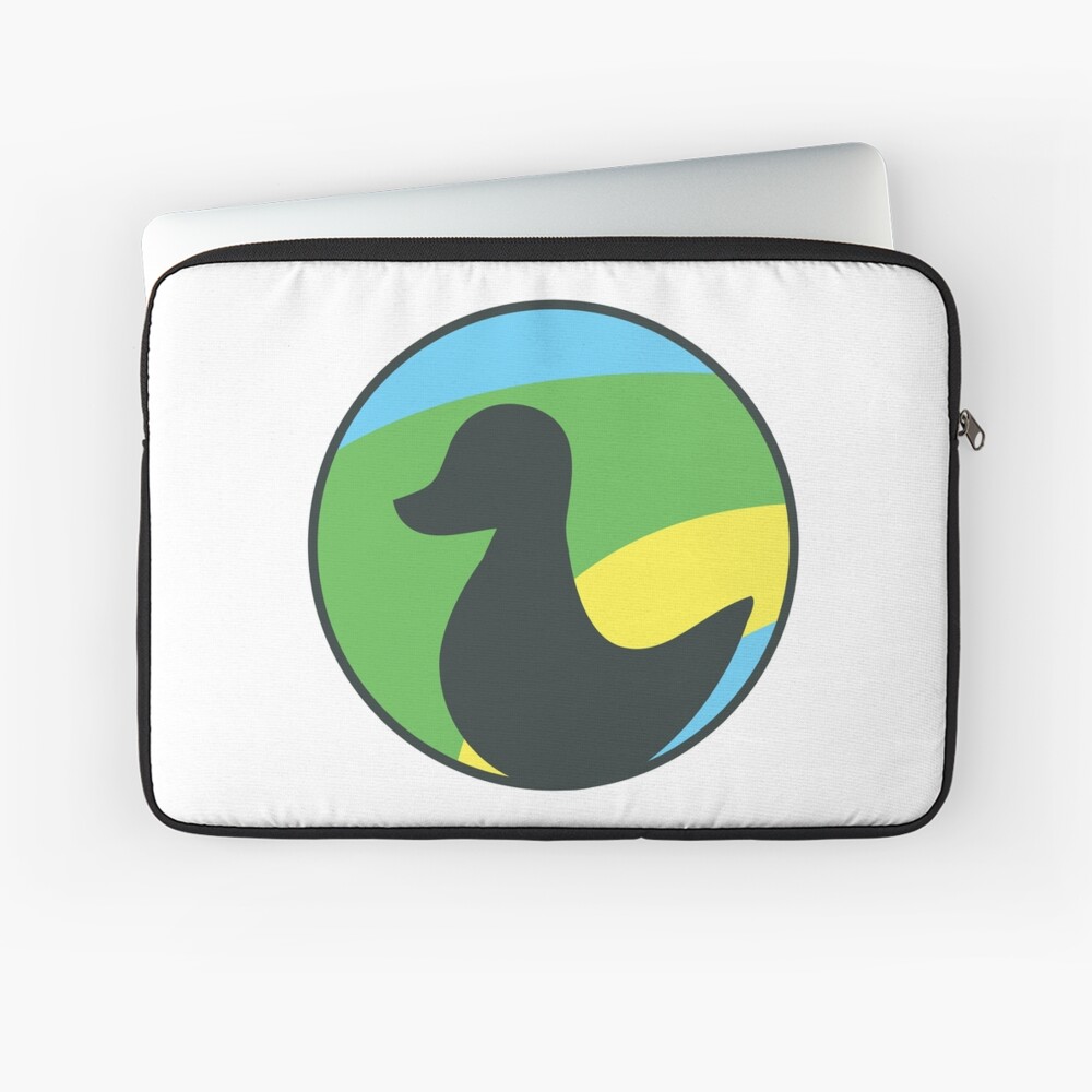 Siligong Valley logo w/text black Laptop Sleeve