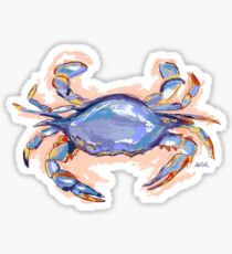 Blue Crab Sticker