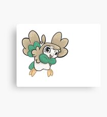 Cute Rowlet Canvas Print