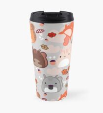 Kawaii Squirrels Travel Mug