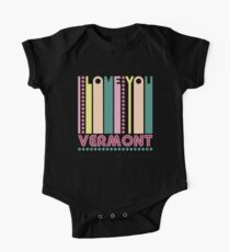 VERMONT - I LOVE MY STATE One Piece - Short Sleeve