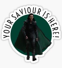 your saviour is here Sticker