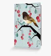 Bird, Watching Greeting Card
