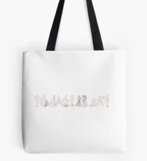 Princesses Inspired Silhouettes Tote Bag