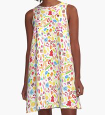 Mixed Lollies A-Line Dress