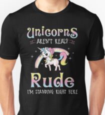 Einhörner sind echt Unisex T-Shirt