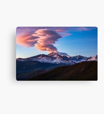 Fire on the Mountain Canvas Print