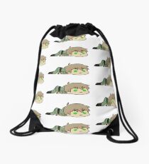 British Worm Drawstring Bag