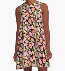 Aussie Treats - Cosmic A-Line Dress