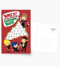 FFXV Christmas Cookie Postcards