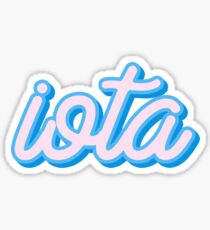 iota Sticker