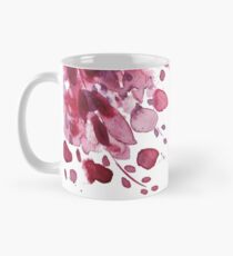 cascading magenta florals Mug