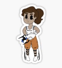 30s Chell Sticker